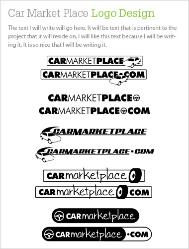 Carmarketplace Logo Design