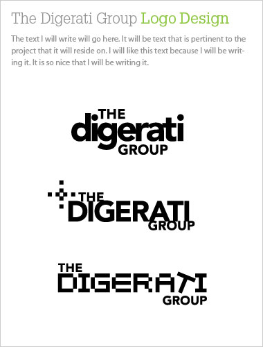 Digerati Group Logo Design