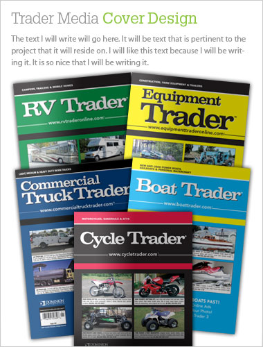 Trader Media Cover Design