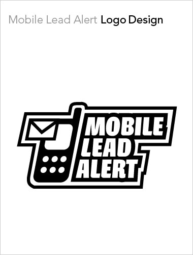 Mobile Lead Alert Logo Design